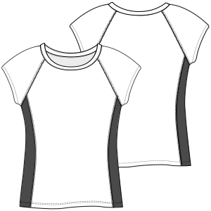 Fashion sewing patterns for LADIES T-Shirts T-Shirt 692